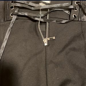 Bebe  High Rise Corset Legging Jet Black - Small